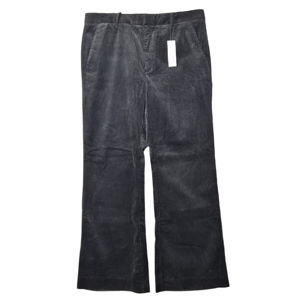 Banana Republic Corduroy Bootcut Pants Black 16 Classic Fall Preppy NWT